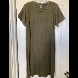 Natural Reflections acid wash waffle dress.